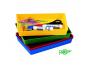 BAC DE RANGEMENT FAIBO EN POLYSTYRENE RESISTANT 23X14X3 CM COLORIS VERT
