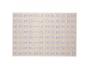 GOMMETTE ALPHABET CLEOPATRE 384 GOMMETTES COLORIS BLANC   POCHETTE DE 4 PLANCHES