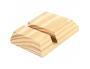 SUPPORT POUR TELEPHONE BOIS OCOLOR 9.5X8X2.5CM COLORIS    NATUREL