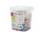 AQUAPERLES OCOLOR 5MM + 5 PLAQUES + 2 VAPORISATEURS + 5 PINCES + 8 MOTIFS COLORIS     ASSORTIS BAC DE 6000 PERLES