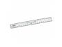 DOUBLE DECIMETRE FAIBO PLASTIQUE INCOLORE