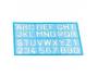 TRACE-LETTRES FAIBO LETTRE 30 MM