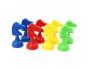 JEU PETITS CHEVAUX CULTURE CLUB 8 PIECES 4 COLORIS       ASSORTIS