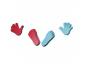 LOT D EMPREINTES DE JEUX PIEDS ET MAINS HENBEA EN      POLYPROPYLENE 20 UNITES       COLORIS ASSORTIS