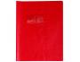 PROTEGE-CAHIER CLAIREFONTAINE 17X22CM PLASTIQUE 22/100E     OPAQUE COLORIS ROUGE