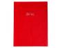 PROTEGE-CAHIER CLAIREFONTAINE 24X32CM PLASTIQUE 22/100E     OPAQUE COLORIS ROUGE