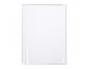 PROTEGE-CAHIER CLAIREFONTAINE 24X32CM PLASTIQUE 22/100E 2   RABATS CRISTAL INCOLORE