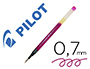 RECHARGE PILOT STYLO G2-7 ECRITURE 0.7 MM COLORIS ROSE