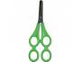CISEAUX WONDAY PEDAGO 13CM LAMES ACIER INOX BOUTS RONDS  4 ANNEAUX SYMETRIQUES