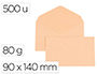 ENVELOPPE GPV ELECTION RECYCLEE 90X140MM 80G PATTE   TRIANGULAIRE NON GOMMEE BULLE BOITE 500 UNITES