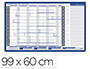 PLANNING ANNUEL BOUCHUT SCOLAIRE MILLESIME SEPT A     AOUT AVEC FEUTRES EFFACABLE A SEC 99X60 CM