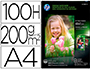 PAPIER PHOTO HP EVERYDAY JET D'ENCRE GLAC SEMI-BRILLANT A4 200G/M2 PAQUET 100 FEUILLES