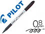 STYLO-FEUTRE PILOT CD MARKER RECYCL CRITURE LARGE 0.8MM SPCIAL CD/DVD RSISTANT EAU LUMIRE COLORIS NOIR
