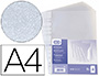 POCHETTE OXFORD POLYPROPYLNE GRAIN PERFORE ANTISTATIQUE A4 210X297MM SACHET 50 UNITS