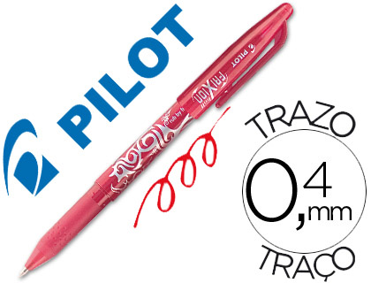 REC ROLLER PILOT FRIXION BALL ÉCRITURE MOYEN 0.7MM ENCRE EFFAÇABLE COLORIS  ROUGE SET 3 UNI