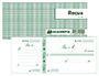 CARNET  SOUCHE EXACOMPTA REUS 13X9CM 50 FEUILLETS 95G PAPIER CHQUE AMAGNTIQUE