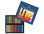 PASTEL TENDRE FABER-CASTELL GOLDFABER STUDIO CARR 66MM COLORIS BRILLANT INTENSE BONNE RSISTANCE LUMIRE BOTE 24U