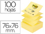 BLOC-NOTES POST-IT RECHARGE Z-NOTES 76X76MM 100F SUPER Z-NOTES REPOSITIONNABLES
