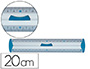 RGLE MAPED 20CM DOUBLE DCIMTRE EMBOUTS PROTECT SYSTEM ANTI-BRUIT ALUMINIUM ANODIS RSISTANCE OPTIMALE