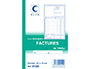 MANIFOLD ELVE AUTOCOPIANT 140X210MM FOLIOTAGE 50 TRIPLIS FACTURES