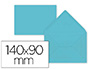 ENVELOPPE GPV LECTIONS C30 90X140MM 80G RECYCLABLE NON GOMME PATTE TRIANGULAIRE COLORIS BLEU BOTE 1000 UNITS