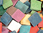 PICE MOSAQUE ANTIQUE FORME ET PAISSEUR IRRGULIRES SEAU 1KG