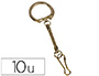 PORTE-CLS MOUSQUETON SACHET 10 UNITS