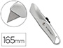 CUTTER XD-53 Q-CONNECT EN METAL LAME 18MM RECTRACTABLE  MECANISME DE BLOCAGE