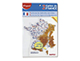 CARTE GOGRAPHIQUE MAPED COLIER HAUTEUR 18CM