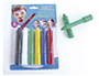 STICK MAQUILLAGE OZ INTERNATIONAL GRIM'TOUT SYSTME TWIST NETTOYAGE EAU SAVON COLORIS ASSORTIS LOT 6 UNITS