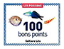 BON POINT DITIONS LITO LES POISSONS TEXTE PDAGOGIQUE AU VERSO 61X82MM BOTE 100 UNITS