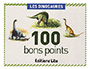 BON POINT DITIONS LITO DINOSAURES TEXTE PDAGOGIQUE AU VERSO 61X82MM BOTE 100 UNITS