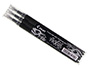 RECHARGE ROLLER PILOT FRIXION CLICKER CRITURE MOYENNE 0.7MM ENCRE EFFAABLE COLORIS NOIR SET DE 3 UNITS