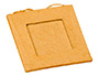 CADRE MINI PHOTO EN CARTON  DCORER 75X75MM FORME CARRE