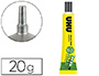 COLLE TRANSPARENTE UHU FLEX&CLEAN FORTE TRANSPARENTE TRAVAUX MANUELS SANS SOLVANT TUBE PLASTIQUE ANTI-GOUTTE 20G