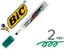 MARQUEUR BIC VELLEDA 1711 EFFAABLE POINTE OGIVE TRAC 2MM CORPS PLASTIQUE ENCRE CTONE VERT