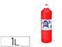 GOUACHE MINI ARTISTES CONOMIQUE ULTRA-LAVABLE PRTE  L'EMPLOI PAISSE ONCTUEUSE COLORIS ROUGE FLACON 1000ML