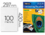 POCHETTE PLASTIFICATION FELLOWES  CHAUD POLYESTER TRANSPARENT RSISTANT EAU FORMAT A3 100 MICRONS BOTE 100 UNITS