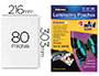 POCHETTE PLASTIFICATION FELLOWES  CHAUD POLYESTER TRANSPARENT RSISTANT EAU FORMAT A4 80 MICRONS BOTE 25 UNITS