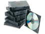BOTIER CD/DVD Q-CONNECT SLIM COLORIS NOIR BOTE 25 UNITS
