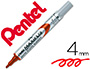 MARQUEUR PENTEL MAXIFLO EFFAABLE TABLEAU BLANC POINTE CONIQUE TRAC 1,6MM CRITURE 1000M CORPS PLASTIQUE RECYCL ROUGE