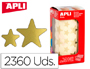 GOMMETTE MTALLISE APLI AGIPA TOILE COLORIS OR ROULEAU 2360 UNITS