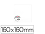 CARTE VISITE CLAIREFONTAINE POLLEN 160X160MM COLORIS BLANC TUI 25 UNITS