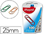 TROMBONE MAPED 25MM COULEUR BOTE PLASTIQUE 100 UNITS