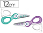 CISEAUX MAPED KIDICUT 3/5 ANS BOUTS RONDS LAMES FIBRE DE VERRE NE COUPENT NI CHEVEUX NI VTEMENTS 120MM COLORIS ASSORTIS