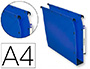 DOSSIER SUSPENDU ELBA POLYPRO ULTIMATE ARMOIRE H275MM ENTRAXE 330MM FOND 50 COLORIS BLEU  BOTE 10 UNITS