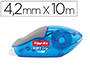 CORRECTEUR TIPP-EX SOFT GRIP DVIDOIR RUBAN 4.2MMX10M APPLICATION FRONTALE RCRITURE IMMDIATE