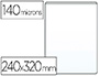 TUI PROTECTION ELBA PVC TRANSPARENT 15/100E 240X320MM OUVERTURE HAUT DCOUPE COUP DE POUCE