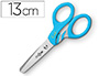 CISEAUX WONDAY CAD INOX 5/8 ANS GCHETTE ANTI-GLISSE LAMES INOX BOUTS RONDS 130MM DROITIER