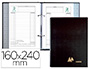 AGENDA EXACOMPTA PERPTUEL CAISSE 2 ANNEAUX 160X240MM RELIURE POUR FEUILLETS MOBILES COLORIS NOIR